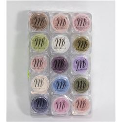 PK OF 15 MICABELLA NATURAL MINERAL SHIMMER POWDER