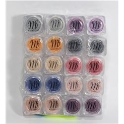 PK OF 20 MICABELLA NATURAL MINERAL SHIMMER POWDER