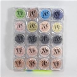 PK OF 20 MICABELLA NATURAL MINERAL SHIMMER POWDER