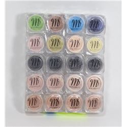 PK OF 20 MICABELLA NATURAL MINERAL SHIMMER POWDER