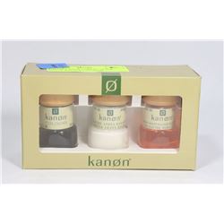 KANON 3 PACK LOTION, AFTER SHAVE BALM & COLOGNE