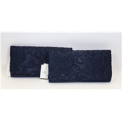BUNDLE OF 2 WOMENS COCKTAIL CLUTCH PURSES;