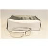 Image 1 : TRAY OF 12 DESIGNER STYLE GLASSES; SILVER