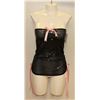 Image 1 : PEECABOO 1PC WOMENS BLACK SEQUINS/ BABY PINK BOW