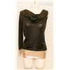 Image 1 : PEECABOO 2PC WOMENS BLACK & SILVER SINGLE SLEEVE