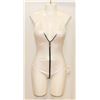 Image 1 : PEECABOO 1PC WOMENS WHITE W/ BLACK ZIP UP, HALTER