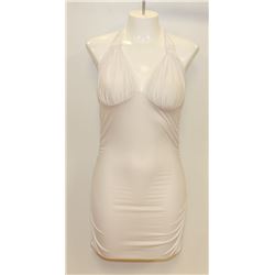 PEECABOO 2PC WOMENS WHITE ADULT COCKTAIL
