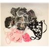 Image 1 : SMALL BOX OF ASSORTED BLACK,WHITE & PINK