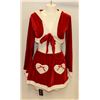 Image 1 : PEECABOO 2PC WOMENS ADULT THEMED RED SANTA COSTUME