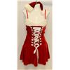 Image 1 : PEECABOO 2PC WOMENS ADULT THEMED RED SANTA COSTUME