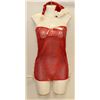 Image 1 : PEECABOO 3PC WOMENS ADULT THEMED RED SANTA COSTUME