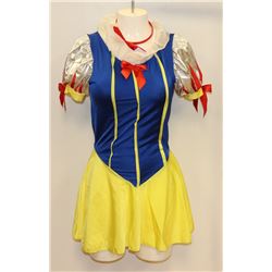 PEECABOO 3PC WOMENS ADULT COSTUME; SNOW WHITE