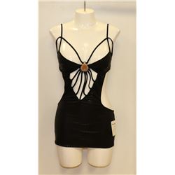 PEECABOO 2PC WOMENS BLACK ADULT COCKTAIL DRESS