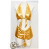 Image 1 : PEECABOO 3PC WOMENS GOLD TIE UP TOP BIKINI