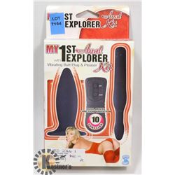 MY 1ST ANAL EXPLORER W/ VIBRATING BUTT PLUG &