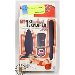 MY 1ST ANAL EXPLORER W/ VIBRATING BUTT PLUG &