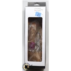 RECHARGEABLE DARK SKIN 3 SPEED VIBRATING DILDO