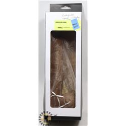 RECHARGEABLE DARK SKIN 3 SPEED VIBRATING DILDO