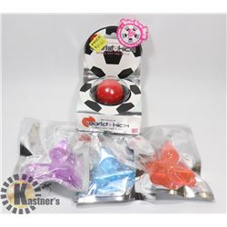 BAG OF 3 BUTT PLUGS & SPORTS THEMED