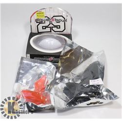 BAG OF 3 BUTT PLUGS & SPORTS THEMED