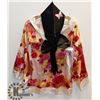 Image 1 : PEECABOO 2PC KIMONO STYLE ADULT TOP W/ BOW;