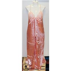 PEECABOO 2PC WOMENS PINK SATIN STYLE INTIMATE