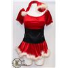 Image 1 : PEECABOO 3PC WOMENS RED SANTA THEMED COSTUME.