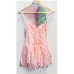 PEECABOO 2 PC WOMENS ADULT COSTUME;  PINK