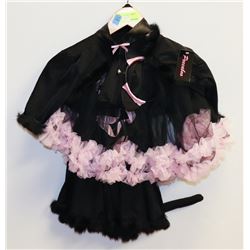 PEECABOO 8PC WOMENS ADULT COSTUME;  BLACK CAT