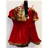 Image 1 : PEECABOO 4PC WOMENS ADULT COSTUME;  RED & CHEETAH