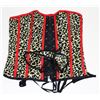 Image 1 : PEECABOO 2PC WOMENS CHEETAH PRINT, RED & BLACK