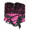 Image 1 : PEECABOO 2PC WOMENS PURPLE & BLACK LACE