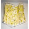 Image 1 : PEECABOO 2PC WOMENS GOLD & WHITE EMBROIDERED