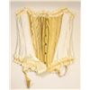 Image 1 : PEECABOO 2PC WOMENS GOLD & IVORY SATIN STYLE