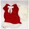 Image 1 : PEECABOO 2PC WOMENS RED SANTA THEMED ADULT COSTUME