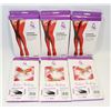 Image 1 : BEILEISI BUNDLE OF 6 WOMENS RED & WHITE FEATHER