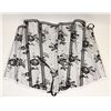 Image 1 : PEECABOO 2PC WOMENS L. GREY & BLACK LACE