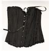 Image 1 : PEECABOO 2PC WOMENS BLACK SATIN STYLE BUSTIER