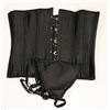 Image 1 : PEECABOO 2PC WOMENS BLACK SATIN STYLE