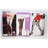 Image 1 : 3PK OF  WOMENS ASSORTED KNEE HIGH STOCKINGS
