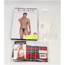 3PK OF HIS & HERS ADULT THEMED WEARABLE NOVELTY