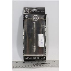 MASTER SERIES LANCIA ST. STEEL SHAFT PENIS ROD