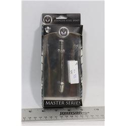 MASTER SERIES LANCIA ST. STEEL SHAFT PENIS ROD