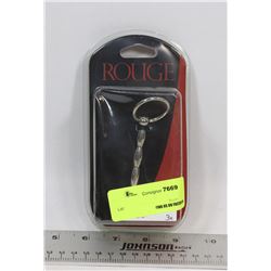 ROGUE RIBBED ST. STEEL SHAFT PENIS ROD