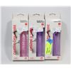 Image 1 : 3PK OF CHARME G-VIBE WOMENS SLEEVE & VIBRATOR SET
