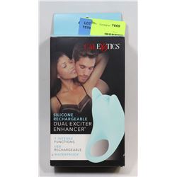 CALEXOTICS SILICONE RECHARGEABLE DUAL EXCITER