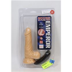 EMPEROR HAND SCULPTED, ROTATING 12 FUNCTION,