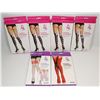 Image 1 : BUNDLE OF 6 ASSORTED STYLE KNEE HIGH STOCKINGS
