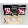 Image 1 : BUNDLE OF 6 ASSORTED STYLE KNEE HIGH STOCKINGS