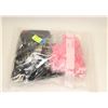 Image 1 : LARGE BAG OF ASSORTED PEECABOO BRAND PINK & BLACK